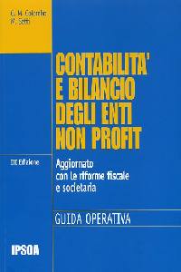 COLOMBO-SETTI, Contabilit� e bilancio degli enti non profit