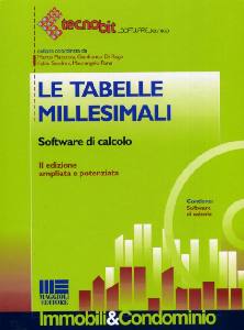 TECNOBIT, Tabelle millesimali - 2�ed.- software