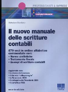 GIORDANO, Il nuovo manuale delle scritture contabili - 2�ed.