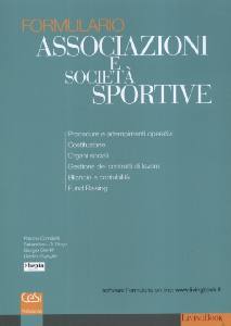 AA.VV., Formulario associazioni e societ� sportive