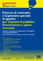 LENTINI LUIGI, Capitolato di appalto pubblica illuminazione
