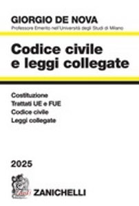 DE NOVA GIORGIO, Codice civile e leggi collegate 2025