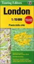 TOURING, Londra. Pianta della citt� 1:15.000