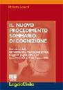 MASONI ROBERTO, Il nuovo processo sommario di cognizione