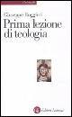 RUGGIERI GIUSEPPE, prima lezione di teologia