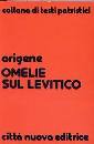 ORIGENE, Omelie sul levitico