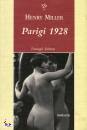 MILLER HENRY, parigi 1928