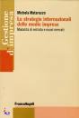 MATARAZZO MICHELA, Le strategie internazionali delle medie imprese