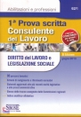 SIMONE, Consulente del lavoro 1� prova scritta