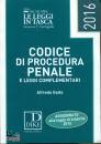 GAITO ALFTREDO, Codice di procedura penale e leggi complementari