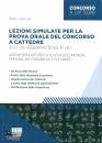 BOCCIA PIETRO, Lezioni simulate per la prova orale del concorso