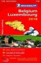 MICHELIN, Belgio Lussemburgo - Carta stradale 1:350.000