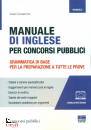 TOMASECCHIO GRAZIA, Manuale di inglese per concorsi pubblici