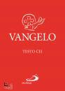 CEI, Vangelo Testo CEI Rosso Edizione plastificata