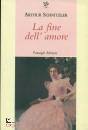 SCHNITZLER ARTHUR, La fine dell