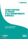 BONGIOVANNI - R., Come gestire le paghe e gli adempimenti annuali