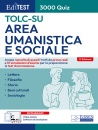 immagine Area umanistica e sociale 3000 quiz TOLC-SU